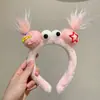 Tiara Fofa da Moda para Meninas, Acessório de Cabelo Versátil Divertido e Criativo para Lavar o Rosto, Presilha de Cabelo Fofa e Peculiar