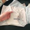 Ropa interior para mujer, de seda helada, sin rastro, de fresa, fina, de secado rápido, de algodón puro, para estudiantes, con entrepierna a media cintura, antibacteriana, para niñas.