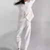 Conjunto de Pantalones Deportivos Casuales de Color Sólido con Cordones y Múltiples Bolsillos, Temporada de Otoño de Comercio Exterior Europeo y Americano 2025, Estilo Moderno, Ropa Interior