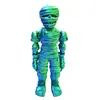 Populares Transfronterizos Adornos Decorativos de Faraón Egipcio Impresos en 3D Imanes para Refrigerador de Momia de Halloween Juguetes Creativos para Niños