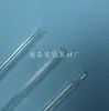 Especificaciones completas para gotero de empuje de pasta de vidrio de 8 mm * 200 mm, pajita plana abatible