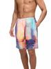 Pantalones Cortos Reductores de Edad para Hombre Verano Casual Sueltos Pantalones de Cinco Puntos para Hombre Moda Versátil de Longitud Media Pantalones de Playa Impresión Digital