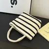 Bolsa Tote Pequena Retrô Estilo Coreano Popular para Verão e Outono Bolsa de Mão Moda Bolsa de Ombro de Algodão