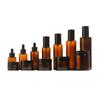 Source Factory Skin Care Essence Toner Essence Milk Frasco de vidro Conjunto de cuidados com a pele marrom Creme para os olhos Frasco de vidro
