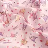 [Belleza Navideña] Algodón Peinado, Gasa de Doble Capa, Estampado de Dibujos Animados Versión Q, Ropa para Bebé, Pijamas