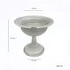 Vaso para Arranjo de Flores Estilo Pastoral Americano, Vaso de Flores de Natal para Mesa de Jantar de Pousada, Vaso Troféu com Duas Alças, Adereço de Fotografia