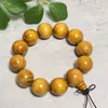 Pulsera de Cuentas de Sándalo Natural de Buda para Hombres, Madera de Palo de Rosa, Huanghuali, Cuentas de Madera de Agarwood, Pulsera de Cuentas de Oración