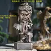 Decoración de Sala de Té con Flores para Jardinería Estilo Chino, Adorno para Acuario Sakyamuni, Figura de Buda para Entrada del Hogar