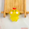 Joyería diy papelería al por mayor caja para teléfono móvil accesorios para el cabello pasador calcomanía para refrigerador accesorios animal grande de dibujos animados color gelatina