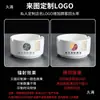 Cinzeiro de Cerâmica Estilo Chinês com Acabamento Dourado Criativo Cinzeiro de Porcelana Cinzeiro de Mesa para Hotel de Luxo Personalizável LO