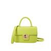 Moda color contraste retro estilo occidental primavera 2024 Nuevo estilo coreano simple casual mano hombro cruzado pequeño cuadrado bolso de mujer
