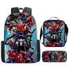 Mochilas Novas de Desenho Animado Transfronteiriças, Mochilas Escolares para Alunos do Ensino Fundamental e Médio, Mochilas de Desenho Animado Anime de Grande Capacidade, Bolsas de Ombro, Estojos em Estoque