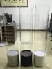 Gabinete de Almohadas Acrílico Exhibidor de Almohadas de Avión para Cuello Estante de Almohadas en Forma de U Estante de Gabinete con Reposacabezas de Vidrio