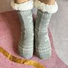 Calcetines de suelo de terciopelo de cordero antideslizantes para hombre, de Navidad, de dibujos animados, para casa, a prueba de frío, cálidos, de lana, tubulares, invierno, fabricantes