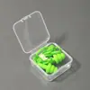 Protetores Auriculares de Corda de Algodão em Caixa com Corda para Evitar Perda, Impermeáveis para Natação, Adequados para Adultos e Crianças, Equipamento Esportivo Aquático de Silicone Macio