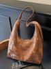 Bolso Maillard para Mujer de Gran Capacidad 2026 Nuevo Bolso de Hombro Cruzado Otoño e Invierno Bolso Tote Casual de Moda para Viajes
