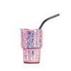 Venta Caliente Transfronteriza Copa Pequeña de Vino de 2oz Acero Inoxidable 304 Taza para Coche Doble Pared al Vacío Mini Popote Taza Huevo Pequeña Portátil