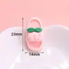 Zapatillas de Simulación Fruta Animal Joyería de Resina Accesorios DIY Tarjeta para el Cabello Pegamento en Crema Funda para Teléfono Móvil Taza de Agua Material Hecho a Mano