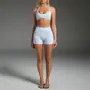 Conjunto de Ropa Deportiva Transfronteriza Espalda Bonita Secado Rápido Chaleco Deportivo Entrenamiento al Aire Libre Correr Pilates Yoga Conjunto de Tops