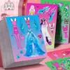 18 Cajas de Ritmo Sprunki Elfo Lindo Juguetes Educativos Hechos a Mano para Niños Disfraces Pegatinas Impermeables DIY