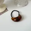 Nueva Moda Coreana Dongdaemun Diadema Acrílica Curva Gomas para el Cabello de Niñas Cuerda Elástica Alta Accesorios para el Cabello