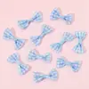 Tela de Cinta a Cuadros de Alta Venta Lazo Kit de Materiales Hechos a Mano para DIY Accesorios para Diadema Accesorios de Pajarita para Muñeca