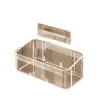 Gabinete con Espejo Caja de Almacenamiento Gabinete de Baño Montado en la Pared Organizador Compartimentado para Labiales y Cuidado de la Piel Estante para Cosméticos de Baño