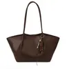 Bolso Tote de Cuero con Cera de Moda para Mujer, Bolso de Hombro Grande de Gran Capacidad Estilo Nuevo, Bolso de Hombro Portátil Retro para Viajes