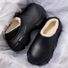 Zapatillas de algodón impermeables Nanbowan para aumentar la altura, para mujer, otoño e invierno, exteriores, interiores, hogar, suela gruesa, antideslizantes, acolchadas de algodón, venta al por mayor