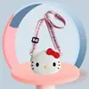 Kt Cat Bolsa de Silicona para Niños Billetera Bolso Cruzado Hello Kitty Bolso de Hombro Bolso de Princesa para Niña de Guardería