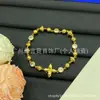 [Novidades Contínuas] Pulseira Cruzada Nova de Alta Qualidade Réplica Lv Letra V com Etiquetas, Artesanato de Ponta Atacado