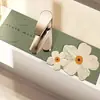 Alfombrilla Absorbente Suave de Tierra de Diatomeas para Grifo de Cocina, Alfombrilla Drenante para Baño, Inodoro, Encimera de Lavabo, Alfombrilla para Fregadero