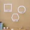 Estante de almacenamiento de pared sin perforaciones sala de estar montado en la pared dormitorio estante de decoración de pared cocina decoración de pared pared divisoria