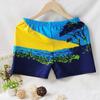 Bañador para Hombre Adolescente Boxer con Cordón Cómodo Color Estudiante Conservador de Tres Puntos para Piscina Caliente Playa