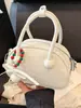 Bolso de Bolos Casual y Sencillo para Mujer 2025 Nuevo Verano Bolso de Hombro Cruzado Bolso de Mano de Alto Valor Bolso Cuadrado Pequeño