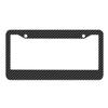Venta Caliente Marco de Placa de Licencia de EE. UU. Acero Inoxidable Engrosado Aleación de Aluminio Fibra de Carbono Marco de Placa de Licencia Marco de Placa de Licencia de EE. UU. Puede Agregar LOGO