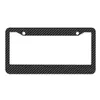 Marco Brillante para Placa de Matrícula Acero Inoxidable Cubierta para Placa de Matrícula de Coche Accesorios para Coche con Tornillos Cubierta Soporte Neutro para Placa de Matrícula de Coche de EE. UU.