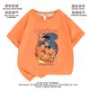 Camiseta de Manga Corta de Dragón que Escupe Fuego de Pokémon, Elfo Chico, Ropa Periférica de Animación de Pokémon, Camiseta de Algodón Puro de Verano
