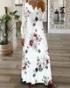 Vestido largo de encaje europeo y americano de moda de estación independiente de Amazon AliExpress transfronterizo para mujer de primavera y verano de 2023