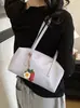 Yuezhi 2026 Verão Nova Bolsa de Ombro Simples Versátil Tendência Bolsa de Axila Moda Transfronteiriça Bolsa Almofada