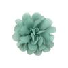 Direto da fábrica 7CM flor de chifon feita à mão acessórios para touca de roupa infantil acessórios para roupa de banho sapatos e chapéus acessórios atacado