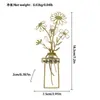 Portavelas Plegable Innovador de Hierro Acrílico para Velas de Aromaterapia, Muy Recomendado con Forma de Flor Montado en Pared Nuevo Producto Transfronterizo