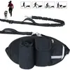 Bolsa de Cintura para Pet ao Ar Livre Novo Modelo Transfronteiriça com Guia, Bolsa de Cintura Multifuncional para Esportes, Corrida, Fitness, Treinamento, Passeio de Cachorro