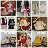 [Colección de Ropa de Felicitaciones de Año Nuevo en Stock] Ropa de Felicitaciones de Año Nuevo para Niñas, Vestidos Nuevos de Invierno para Bebés de Un Año, Nuevas Tendencias en Ropa de Estilo Chino