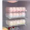 Caja de Almacenamiento de Huevos de 15 Compartimentos para Cocina, Caja Conservadora de Huevos para Refrigerador, Caja de Huevos Multicapa, Charola de Huevos de Plástico