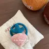 Nuevo y Lindo Cuerda para el Cabello de Pana con Forma de Manzana para Otoño e Invierno Cuerda Grande de Tela para Cola de Caballo con Forma de Calabaza Diadema Elástica Alta para Estudiantes
