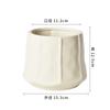 Vaso de Cerâmica Flor Dehua Vaso para Suculentas Respirável Criativo Decorações de Mesa Phalaenopsis Planta Verde Planta em Vaso Decorativa Transfronteiriço