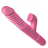 Vibrador de bola giratoria de cuentas de colores, telescópico, vibratorio, calefactor, para lamer la lengua, expansible, con rodillo oscilante, masturbador femenino, stick AV, venta al por mayor