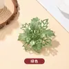 Flores de Natal plásticas transfronteiriças, Decorações de Natal, Decorações de atmosfera para árvore de Natal, Flores artificiais com pó dourado para árvore de Natal atacado