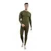 Camiseta Cross-Border 511 Outdoor Masculina Forrada com Lã Térmica Roupa Íntima Outono Roupas e Calças à Prova de Frio e Quentes Roupa Íntima Térmica Esportiva Cross-Border